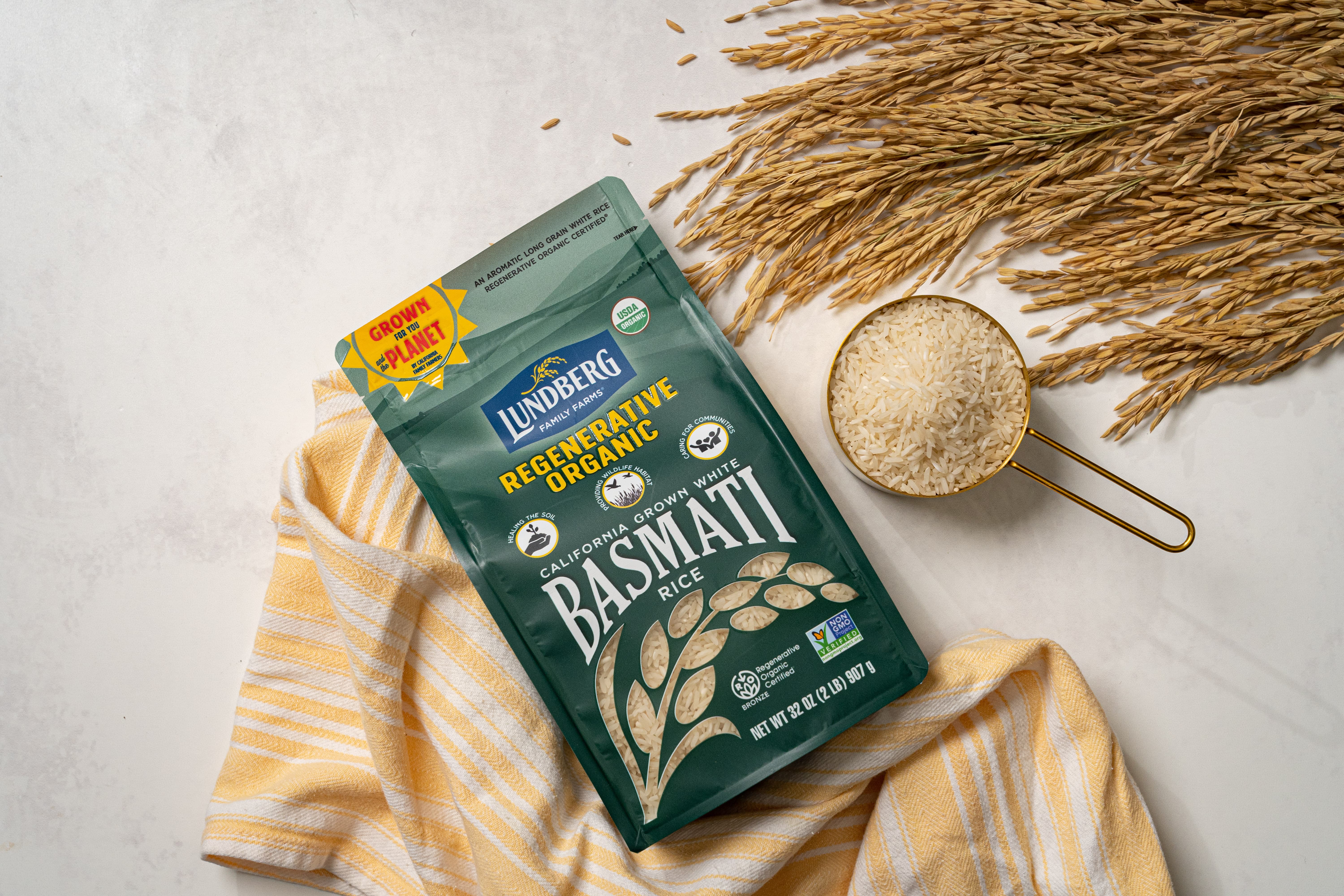 Lundberg Becomes the First U.S. Grown Rice Brand to Launch Regenerative Organic Certified Rice