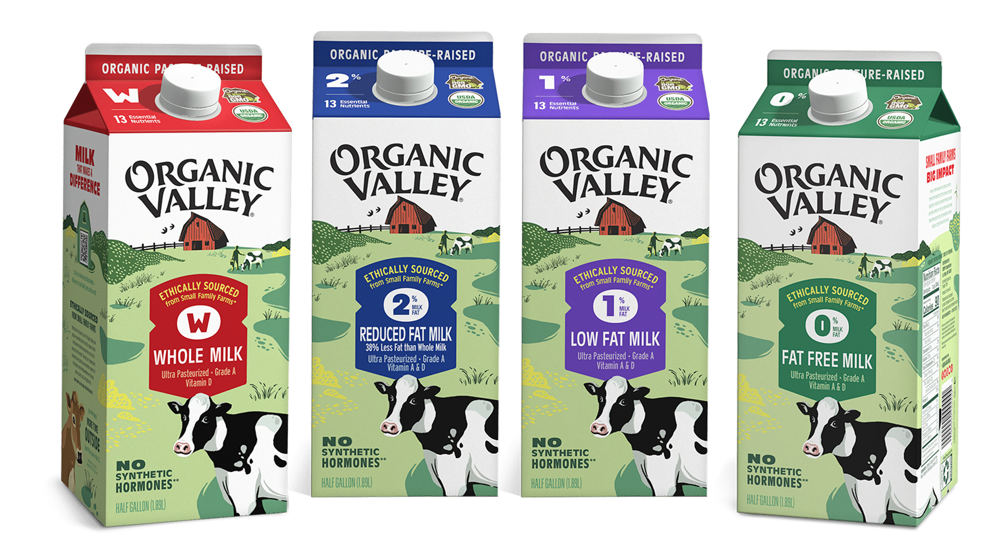 Organic Valley Unveils New Product Packaging with a Bold, Refreshed Design