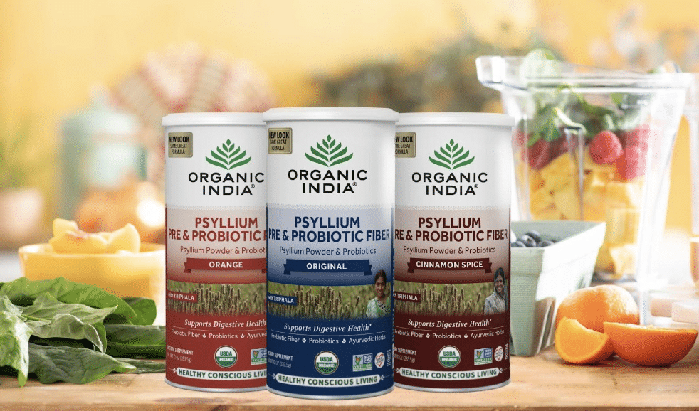 Organic India Unveils New Packaging Format for Psyllium Pre & Probiotic Fiber