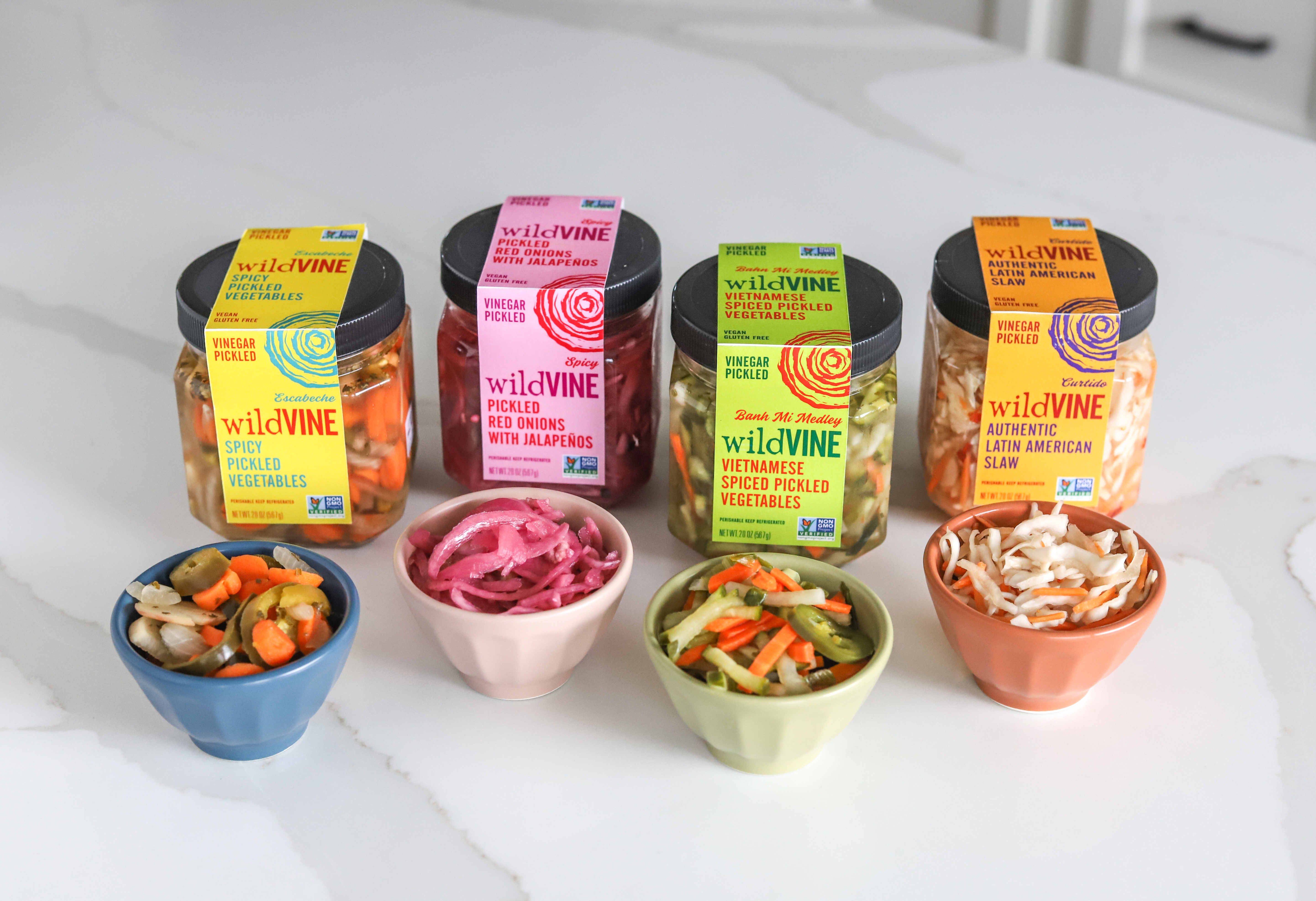 Wildbrine Announces New Line of Pickled Vegetables: WildVINE