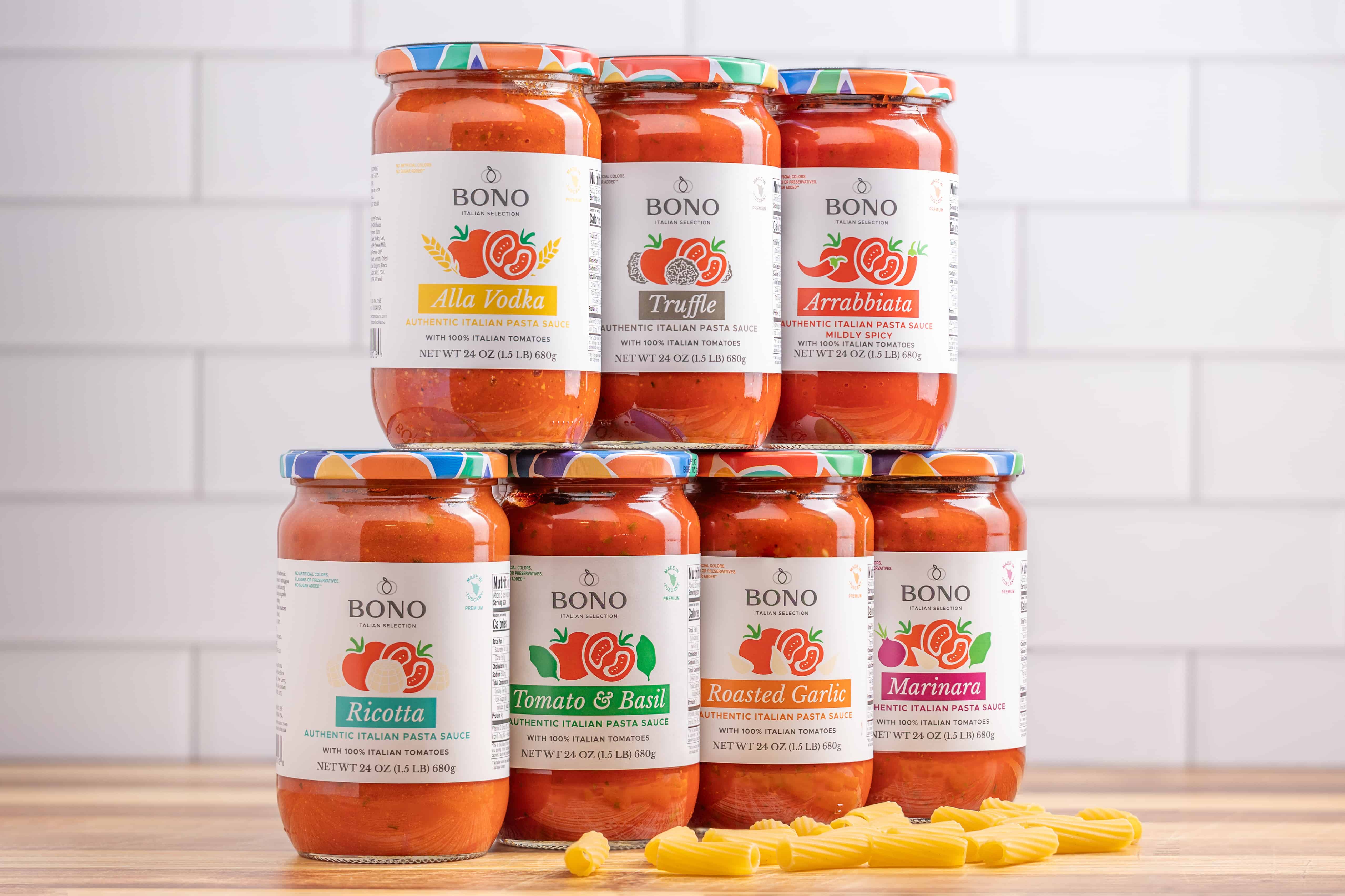 Bono USA Launches Specialty Italian Pasta Sauces