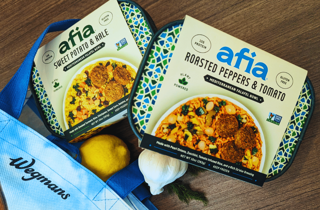 Afia Announces First Retail Distribution of New Frozen Mediterranean Meals at Wegmans