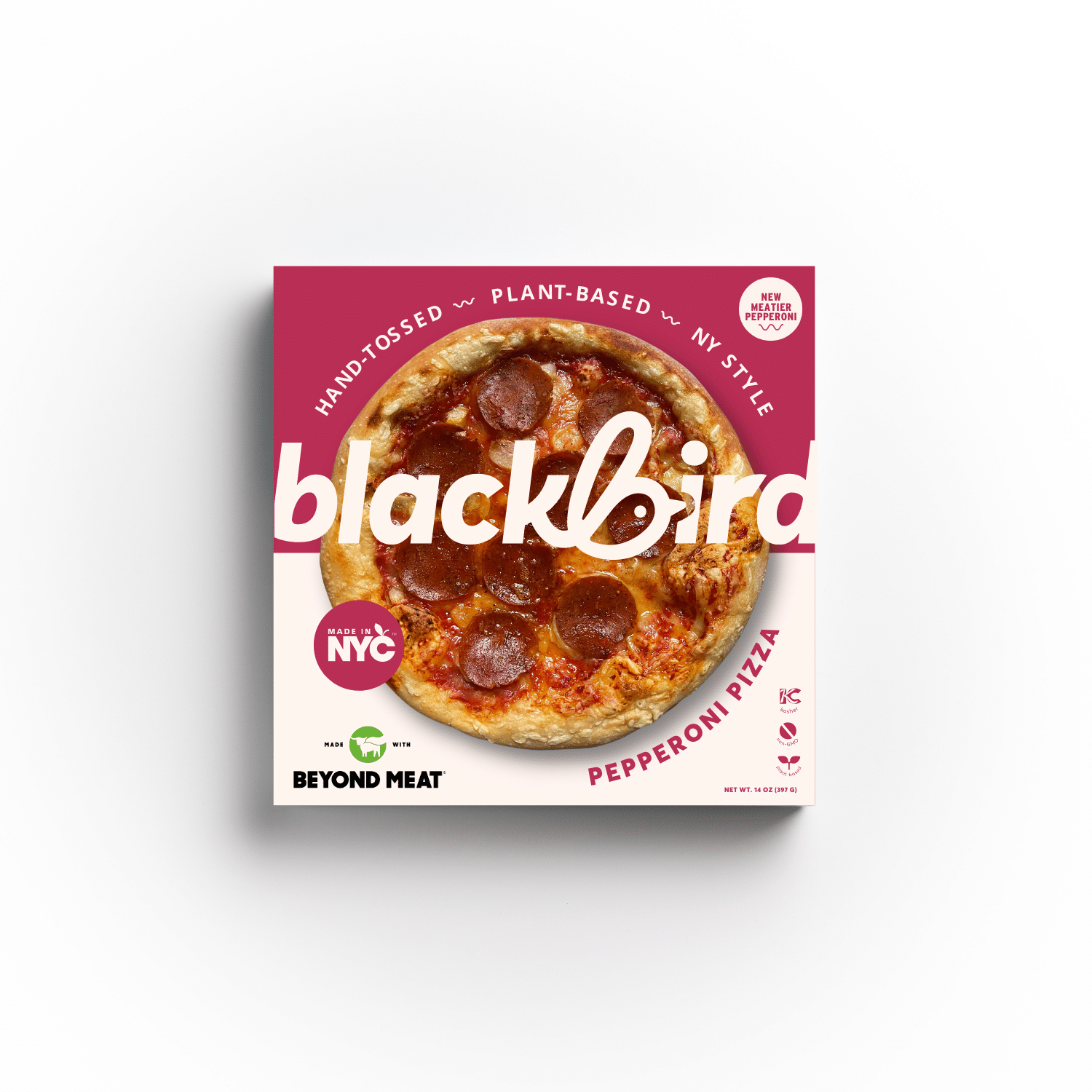 Blackbird Foods Reveals Refreshed Pepperoni Pizza With Beyond Meat and New Packaging