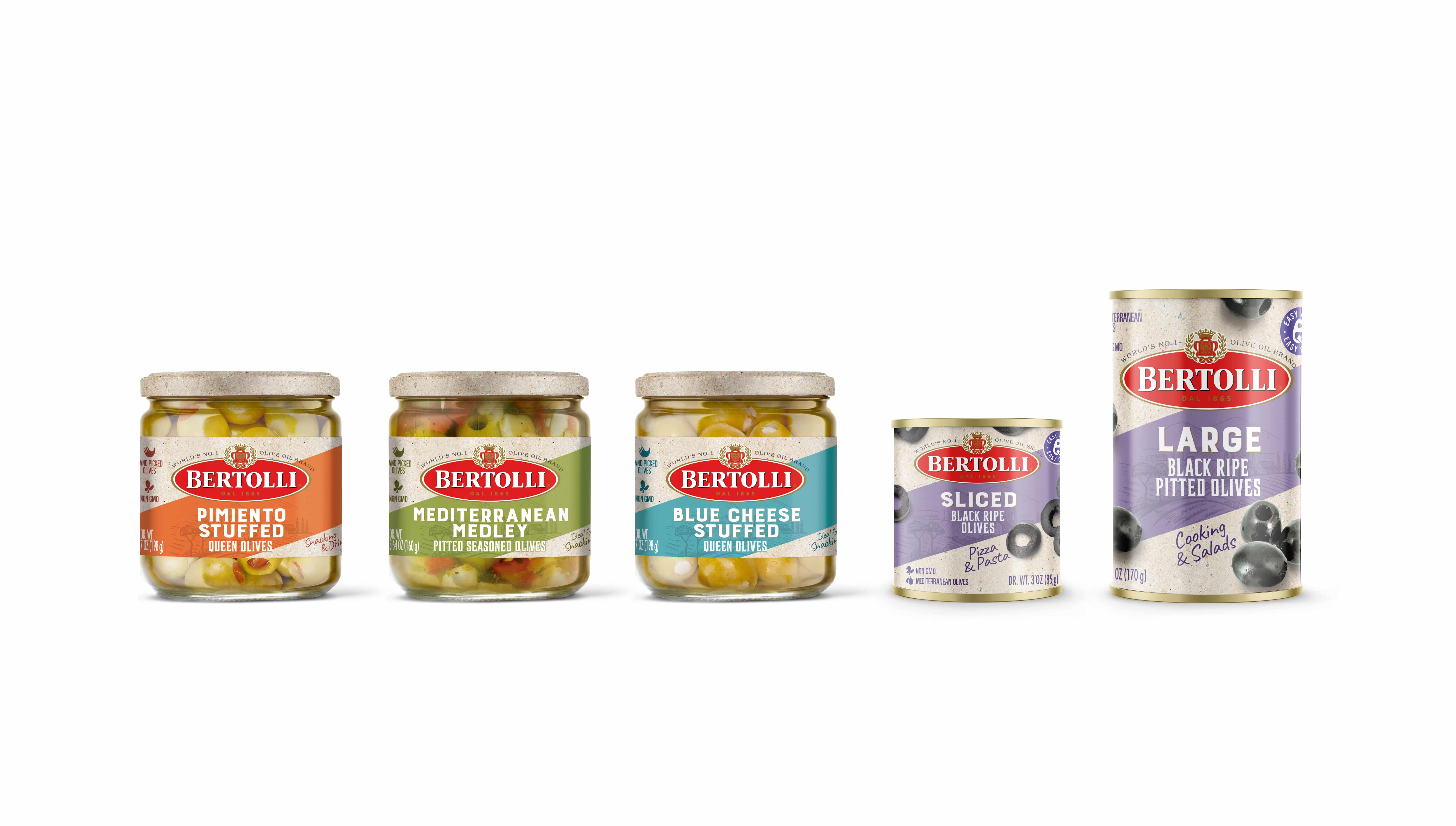 Bertolli Launches Table Olives in US Markets