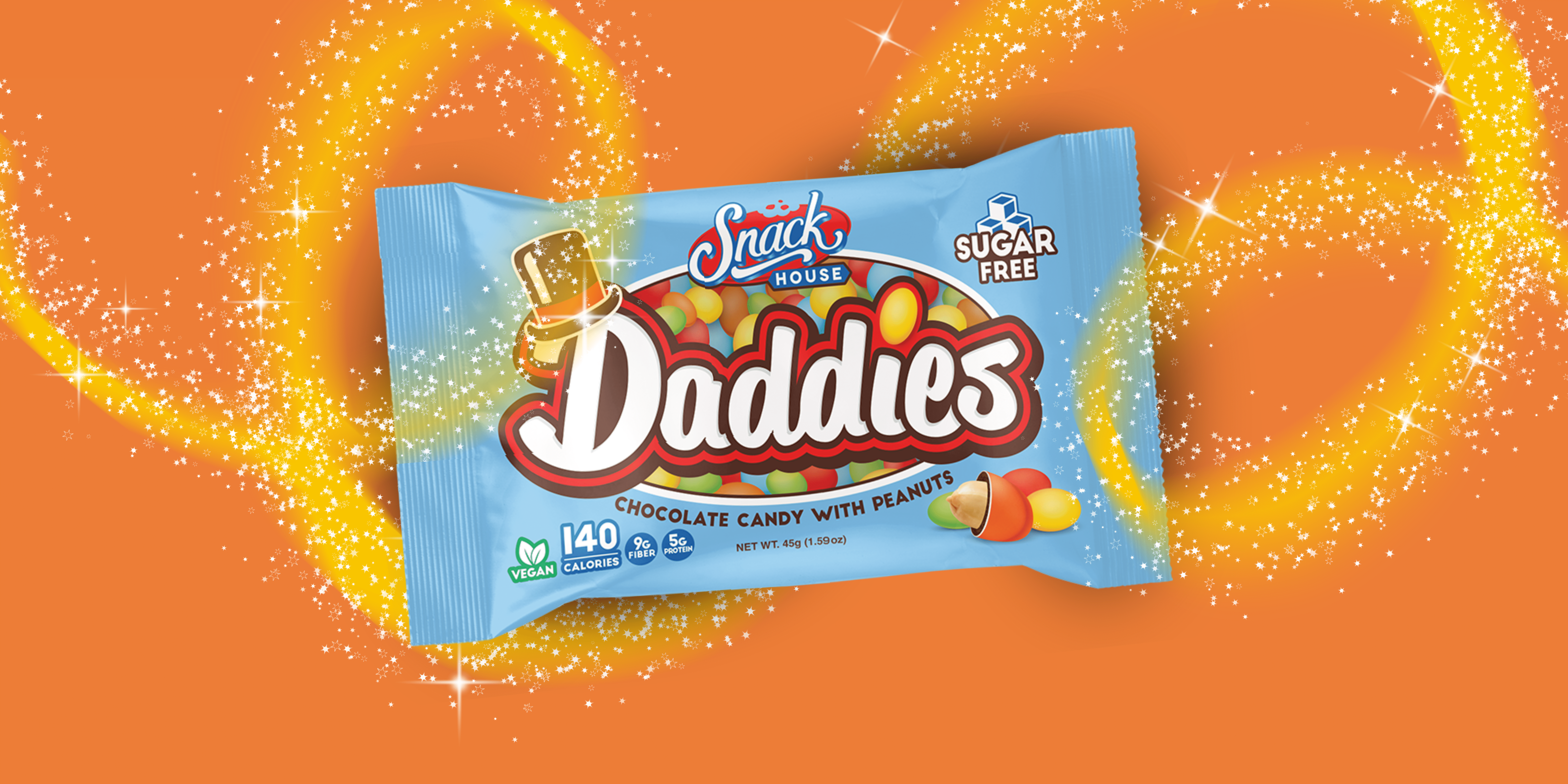 Snack House Foods Unveils Daddies: A Sugar-Free, High Fiber Chocolate Candy With Peanuts