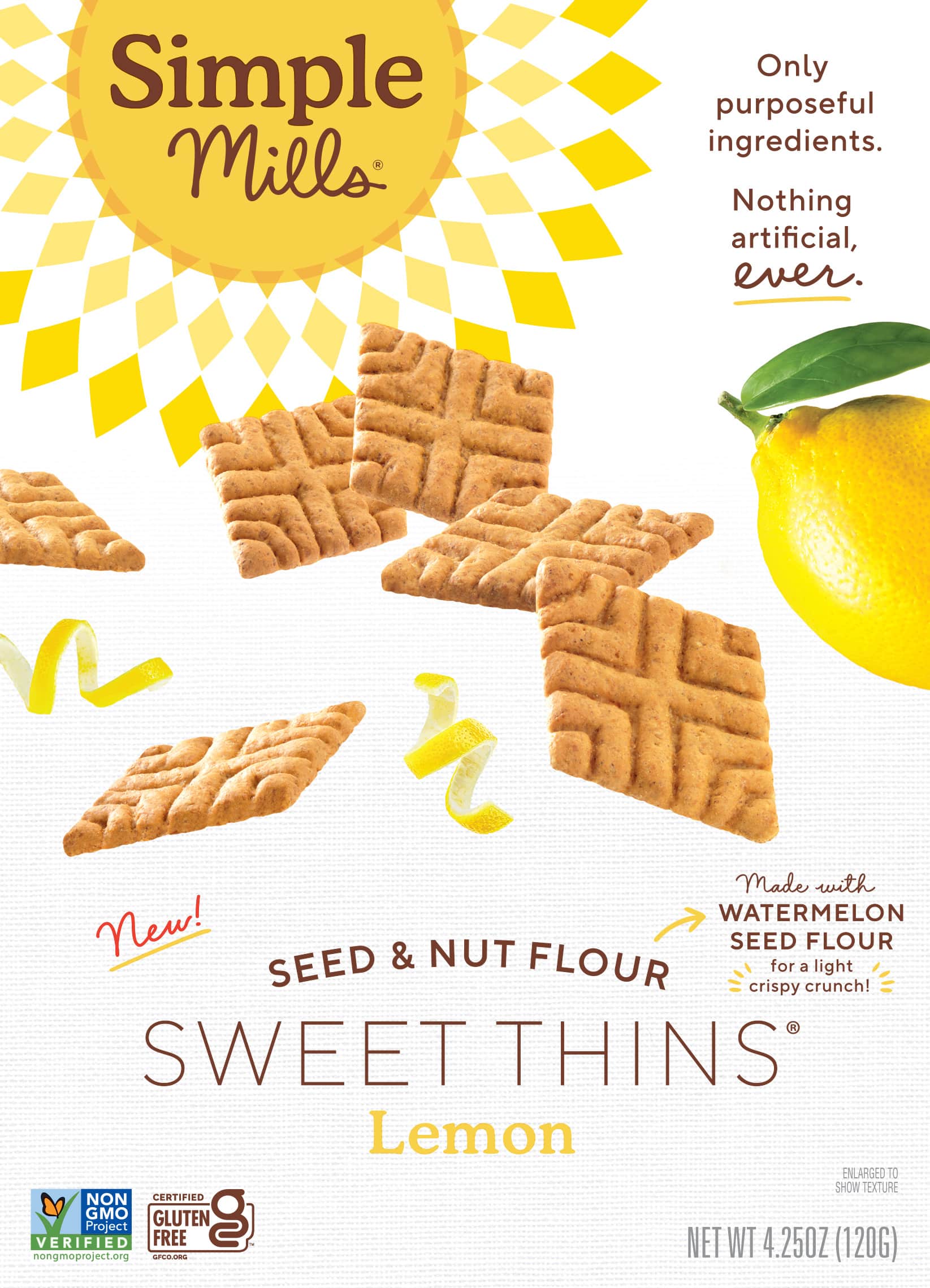 Simple Mills Launches New Lemon Sweet Thins and Pizza Pop Mmms at Natural Products Expo West 2024