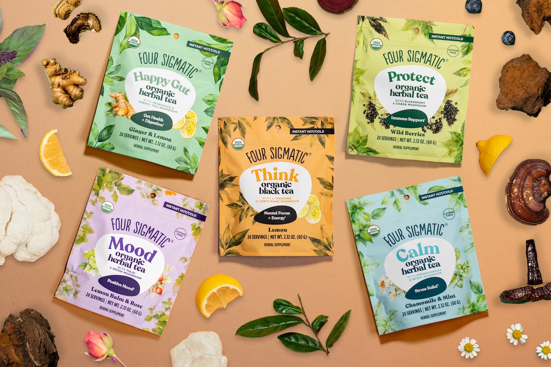 Four Sigmatic Introduces Organic Instant Teas Infused With Functional Mushrooms