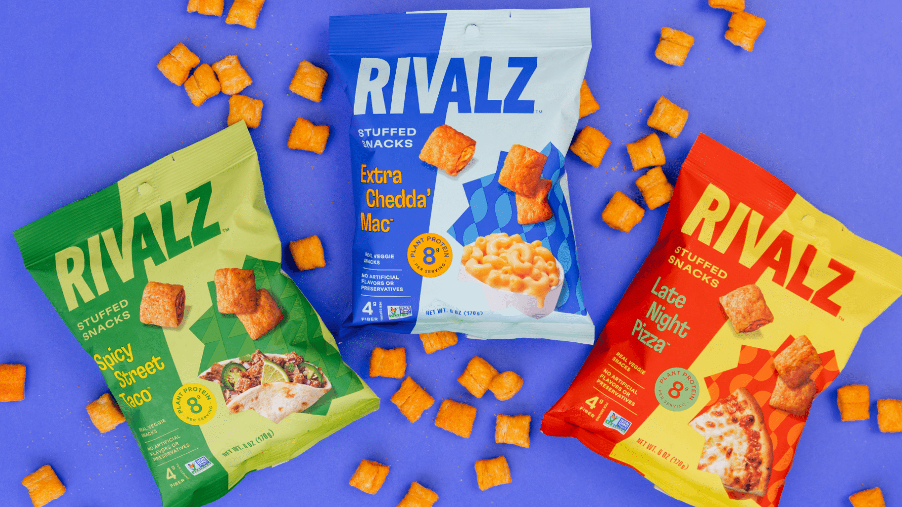 Rivalz Launches Nutrient-Dense Stuffed Snacks