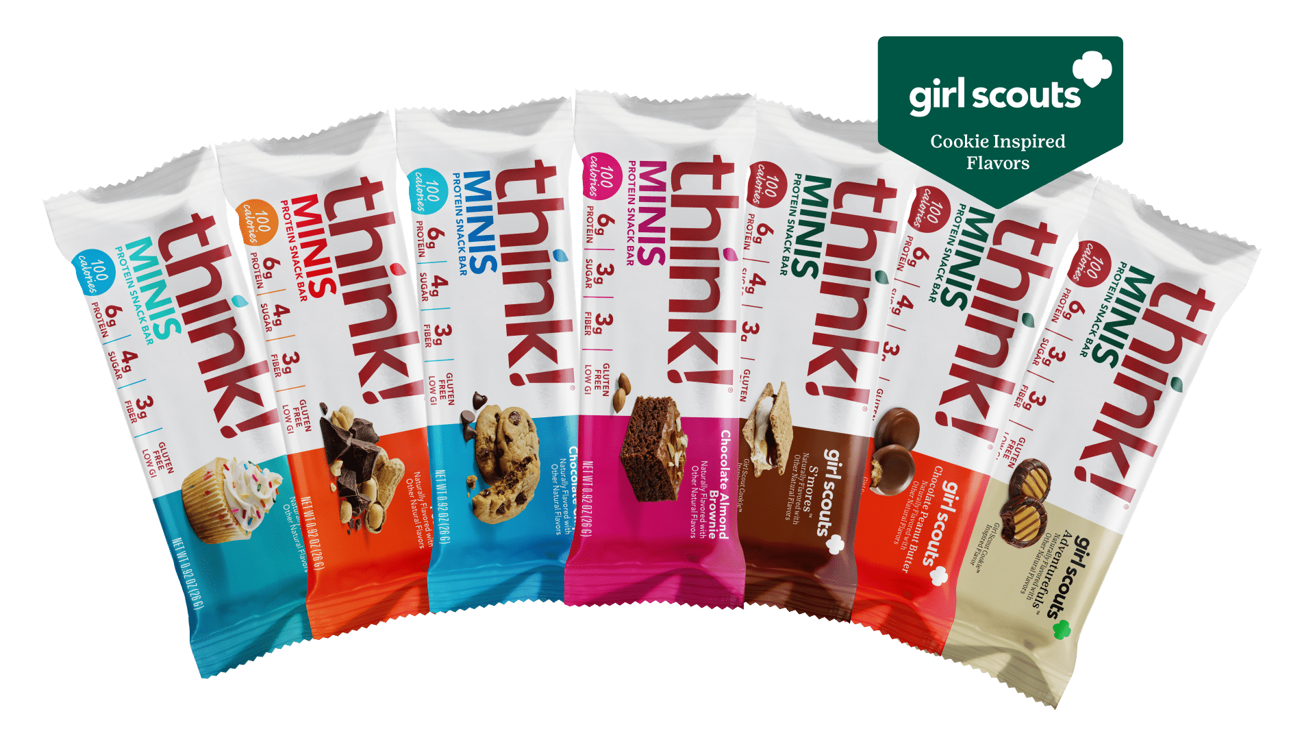 Think! Unveils New MINIS Protein Snack Bars with Seven Delicious Flavors