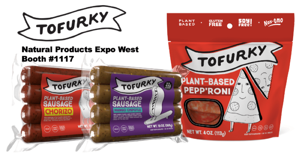 Tofurky Showcasing New Pepp’roni & New Mango Chipotle and Chorizo Plant-Based Sausages at Expo West 2024